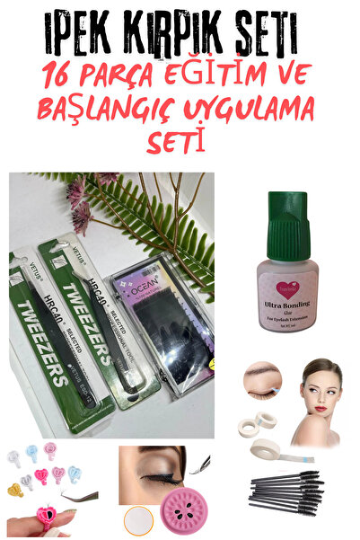 Francheska İPEK KİRPİK 16 PARÇA BAŞLANGIÇ KURS EĞİTİM SETİ