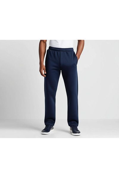 EydaMoon Ανδρικό φούτερ Navy Blue Relax Fit Baggy Fit με 2 νήματα