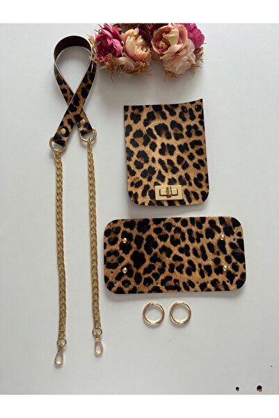 zg hobi aksesuar حقيبة محبوكة بحزام جلد صناعي وغطاء وطقم قاعدة