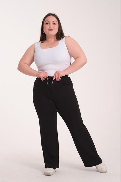 SERRAXXL Palazzo (Oysho) Fabric Large Size Pants