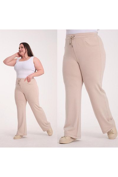 SERRAXXL Palazzo (Oysho) Fabric Large Size Pants