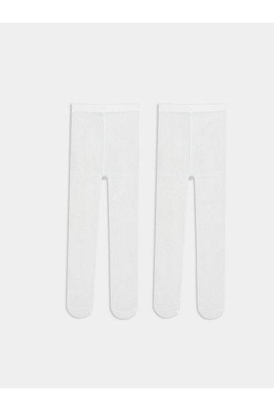 LC Waikiki Basic 2-Piece Pantyhose Set for Girls