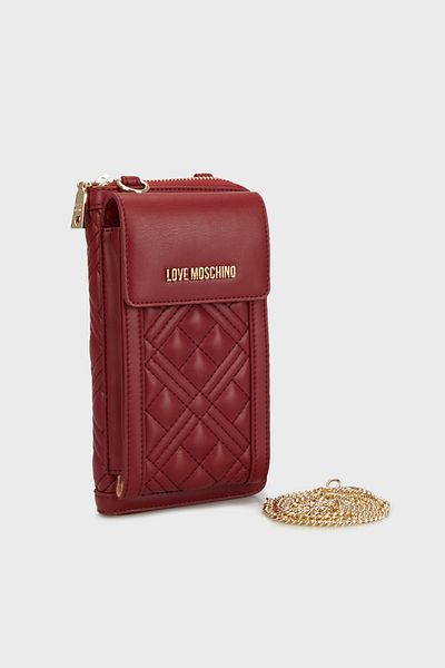 Love Moschino Quilted Removable Chain Portfolio / Wallet (Jc5682Pp1Lla0552)
