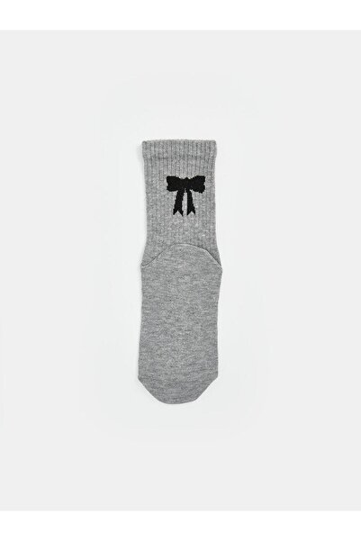 LC Waikiki LCW Kids fekete mintás lány zokni 5 db