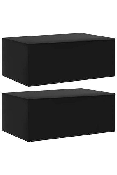 vidaxl Garden Furniture Covers 2 pcs 7 Eyelets 225x143x90 cm