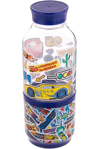 AKDC CARS BOTTLE 6CMX6CMX17CM blue
