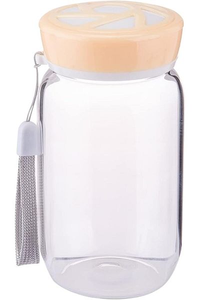 AKDC Glass Bottle L(6cm) xW(6cm) xH(12cm) Transparent