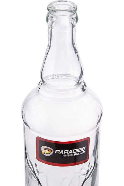 AKDC Glass Bottle L(8CM) XW(8CM) XH(32CM) Transparent
