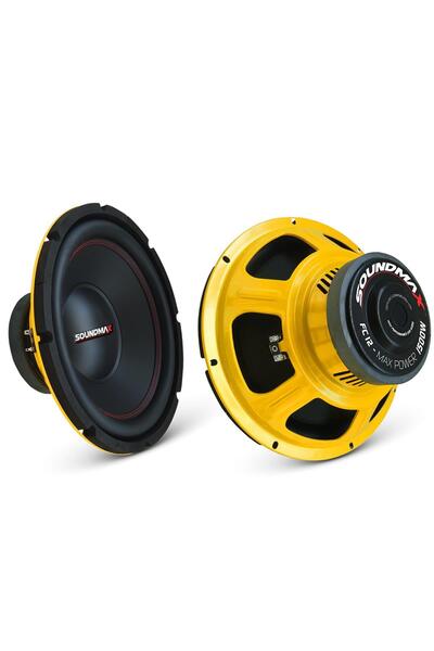 Soundmax Sx-fc12 30 Cm Subwoofer Bas 1500 Watt Maximum Power 1 Adet.