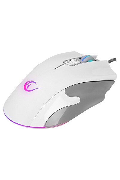 Rampage Smx-r22 Phoenix 7 Tuşlu Rgb Mouse 12800 Dpi Oyuncu Mouse Gaming Mouse Beyaz