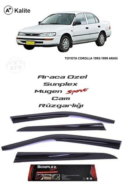 SUNPLEX Toyota Corolla 93-98 Cam Rüzgarlığı Marka Mugen 4'lü