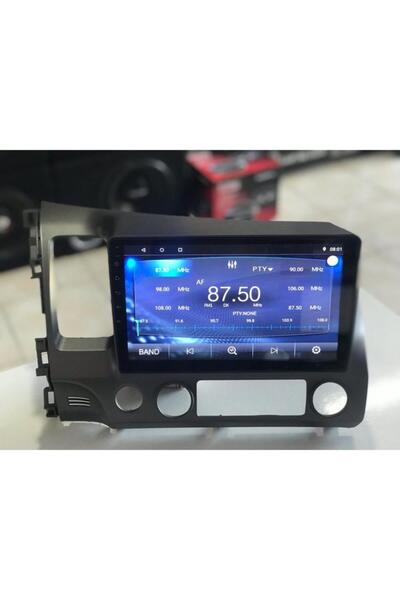 lussobrand Honda Civic Fd6 2006-2011 Uyumlu Android 10,0 Multimedya Navigasyon Oem Double Teyp