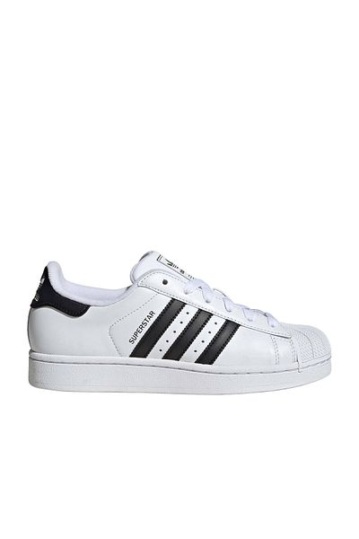 adidas Pantofi sport albi pentru femei Superstar II (JH7032)