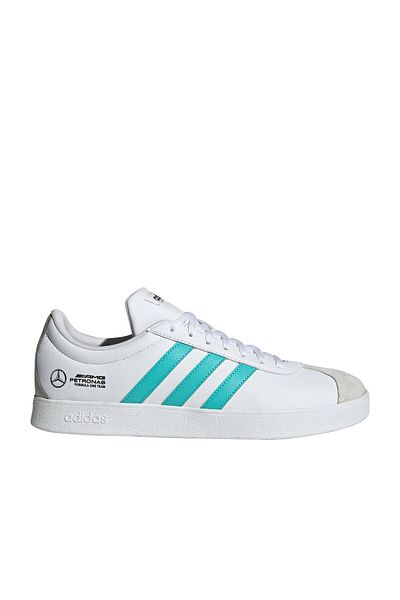 adidas Mercedes Amg Petronas Formula One Team Vl Court Men's White Sneakers (Jr1069)