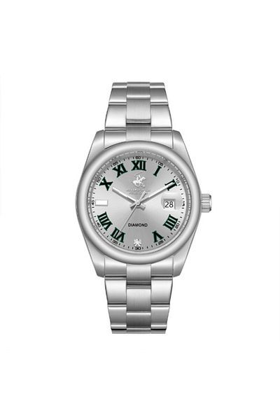 Beverly Hills Polo Club Men's Analog White Dial Watch - BP3664X.330