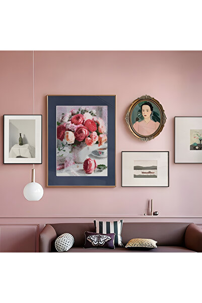 EleganTShoP 5D Yapışan Boncuk Goblen Mozaik Tablo Pano 40 x 50 cm  76751