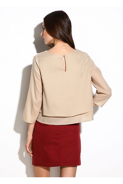 Sense Fusta Mini Rosie Claret