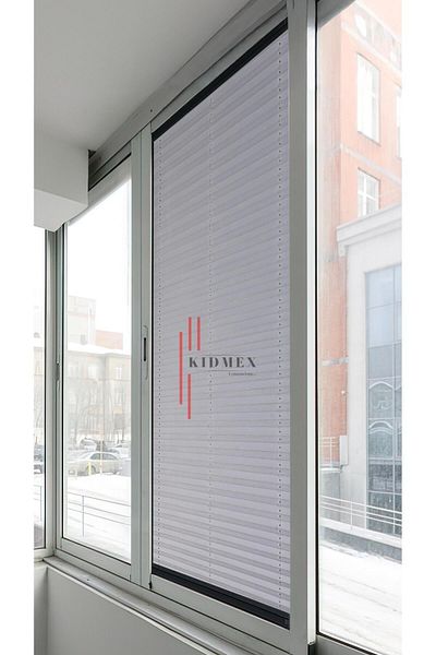 Kidmex Semi Blackout Gray Dimout - Office, Home, Living Room and Pleat Curtain