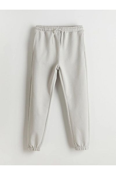 LC Waikiki Lcw Kids Gray Crew Neck Boys Tracksuit Set