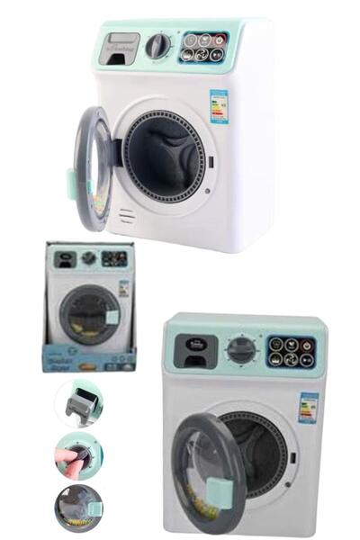 A-T AYZE-TRENDY OYUNCAK EV AKTİVASYON SESLİ VE IŞIKLI PİLLİ ÇAMAŞIR MAKİNASI ...