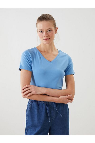 LC Waikiki Tricou de damă cu decolteu în V