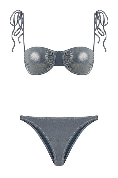 AQUELLA Σετ μπικίνι Anthracite Underwire
