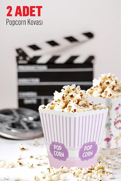 Okyanus Home Popcorn Bucket Set of 2