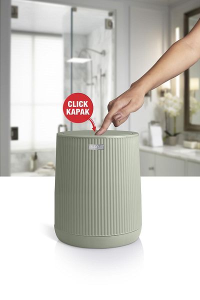 Okyanus Home Зелен кош за боклук Nida