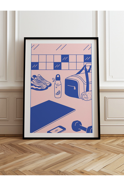 HOMEPACK Jedna drvena ukrštena slika, jednodijelni poster TK/821