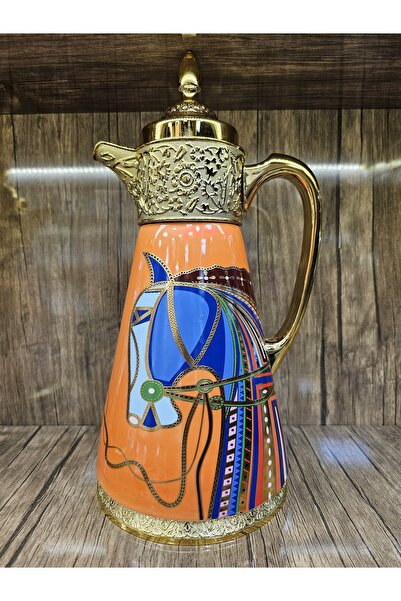 TURAB Gold Yaldızlı Şık Termos 1L