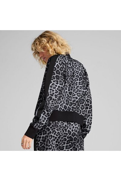 Puma Γυναικείο μπουφάν T7 Leo Allover Print (632342-01)