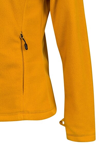 2AS Cara Kadın Tam Fermuarlı İnce Polar Sweatshirt