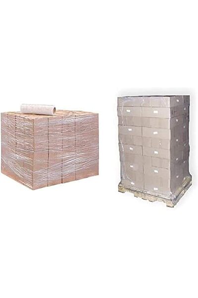 AKDC Clear Stretch Film Wrap for Moving, Shipping, Packing, Furniture, Boxes, 2 Pack.