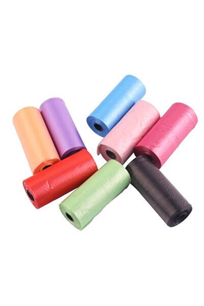 petonya Poop Bag 4 Roll 60 bags Dog Poop Pickup Bag Pet Walking Walking Grooming