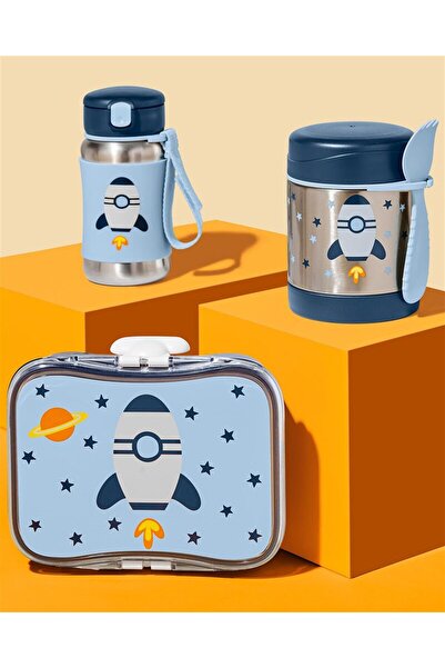 Skip Hop Spark Style Paslanmaz Çelik Termos Roket