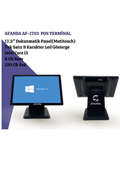 AFANDA İ5-8gb Ram-128gb Ssd-17.3" Dokunmatik Bilgisayar