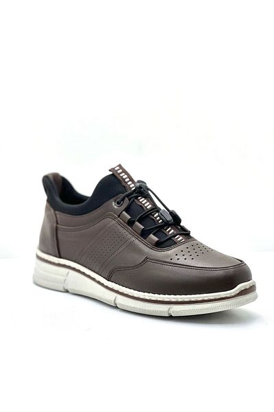 BESS SHOES Ανδρικά παπούτσια casual από γνήσιο δέρμα - Αναπνεύσιμα, ελαστικά, ελαφριά και εξαιρετικά άνετα αθλητικά casual