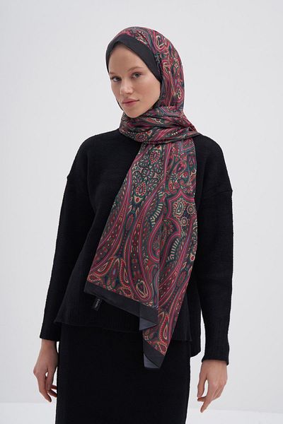 carell Βαμβακερό σάλι Marbella Dark Nilla