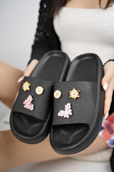 Moda Frato Modafrato BUTTERFLY STONE Papuci unisex Plajă Mare Papuci de piscină