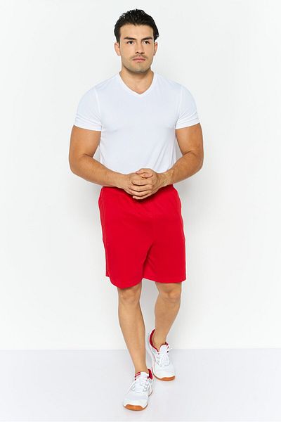 adidas Men Sportswear Fit Outdoor Shorts, Red