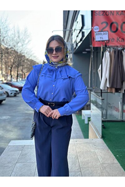 Aris collection KADIN PELERİNLİ GÖMLEK