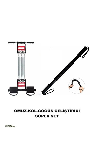 Leyaton El Kol Omuz Kas Göğüs Geliştirme Seti El Ayak Göğüs Yayı Ve Bükbük Eg...