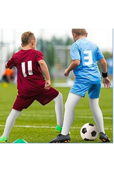 RUTBİL SPORTS ÇOCUK UZUN FUTBOL TAYTI-ÇOCUK UZUN BASKETBOL TAYT-İÇLİK TERMAL TAYT-ÇOCUK SPOR TAYT SİYAH BEYAZ 2'Lİ