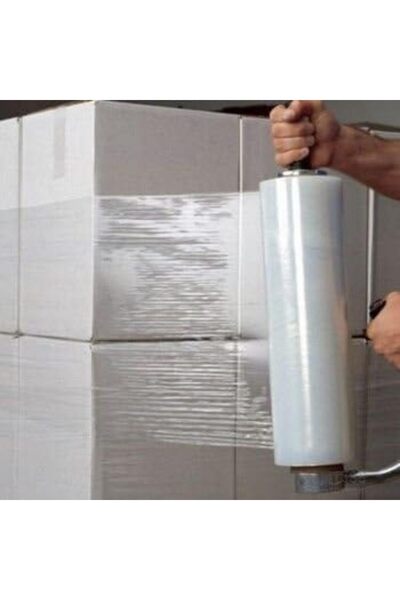 Other 6xstrong Rolls Clear Pallet Packing Stretch Shrink Wrap Cast Cling Film, White