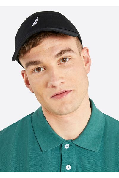 Nautica Unisex Black Cap - Stylish Lightweight for Sophisticated Summer Style