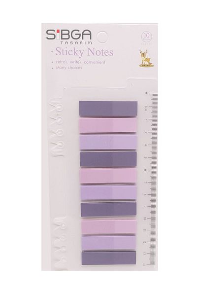 sibga tasarım Transparent Color Postit Post-It Post It. Book Marker Bookmark Postit Sticker Note Paper