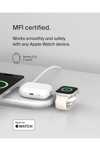 Belkin دونجل ساعة آبل مستقل لأمريكا/أوروبا والشرق الأوسط وأفريقيا/أستراليا ونيوزيلندا فقط