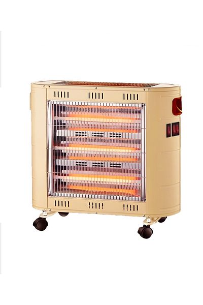 Kroos Cross KR-5930 electric heater for heat distribution, 2000 watts, with 2 sides