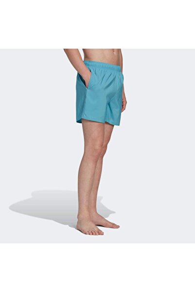 adidas Solid CLX Erkek Mavi Mayo Şort (HT2161)