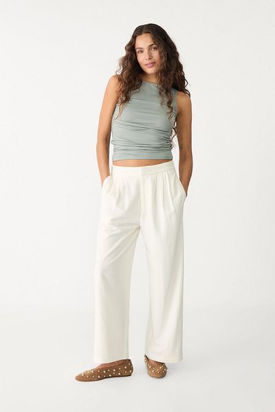 Stradivarius Polyamide draped T-shirt